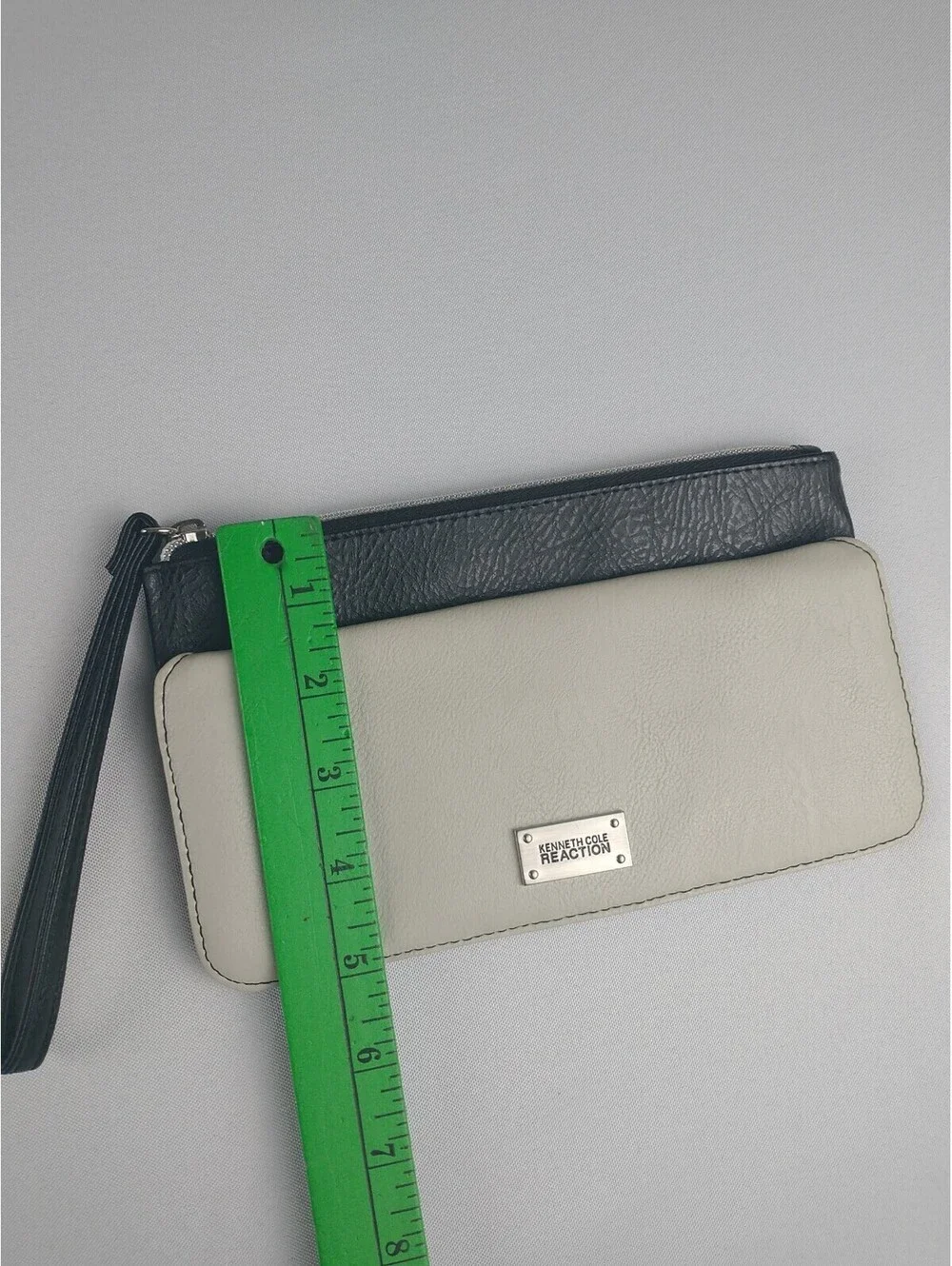 kenneth cole reaction Clutch, Wallet, Organizer Black/White Faux Leather